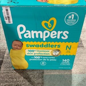 Pampers Swaddlers Diapers - Yellow